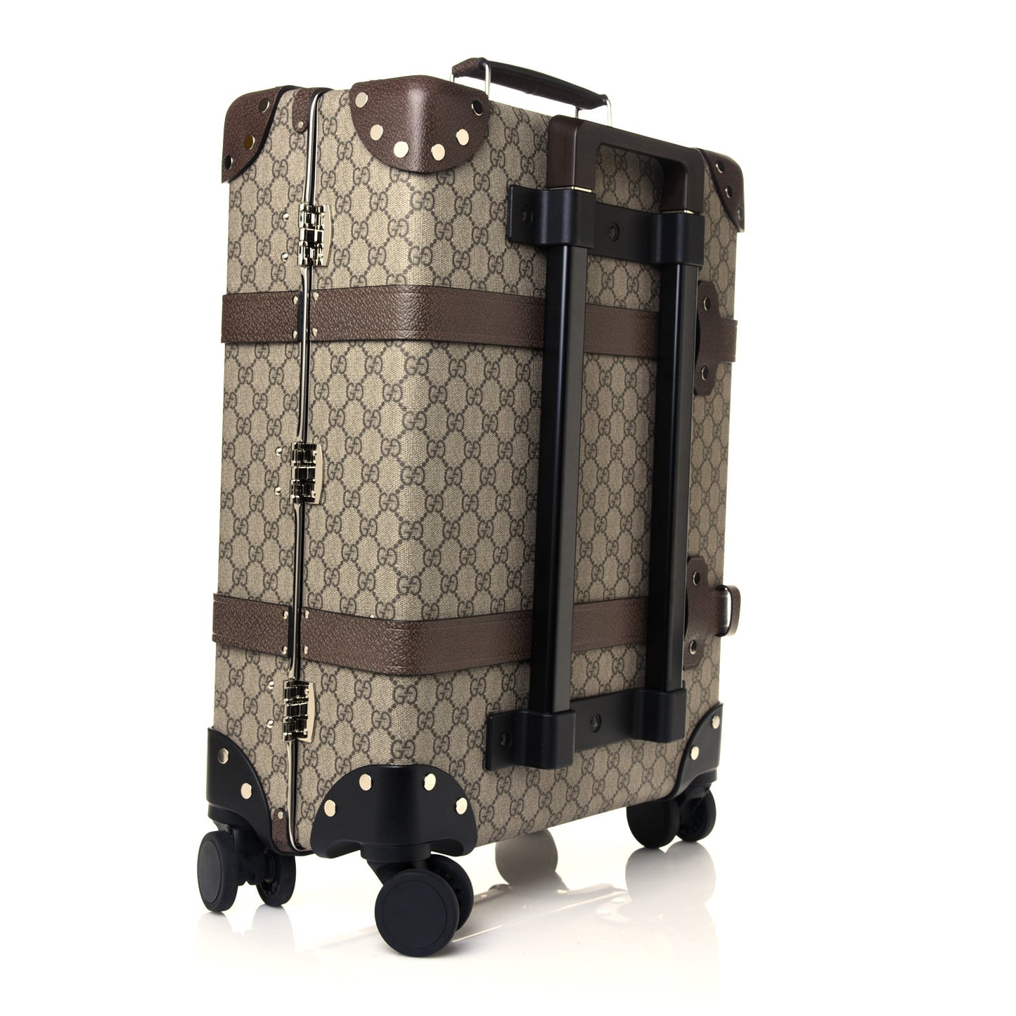 Supreme Monogram Globe-Trotter Carry-On Brown