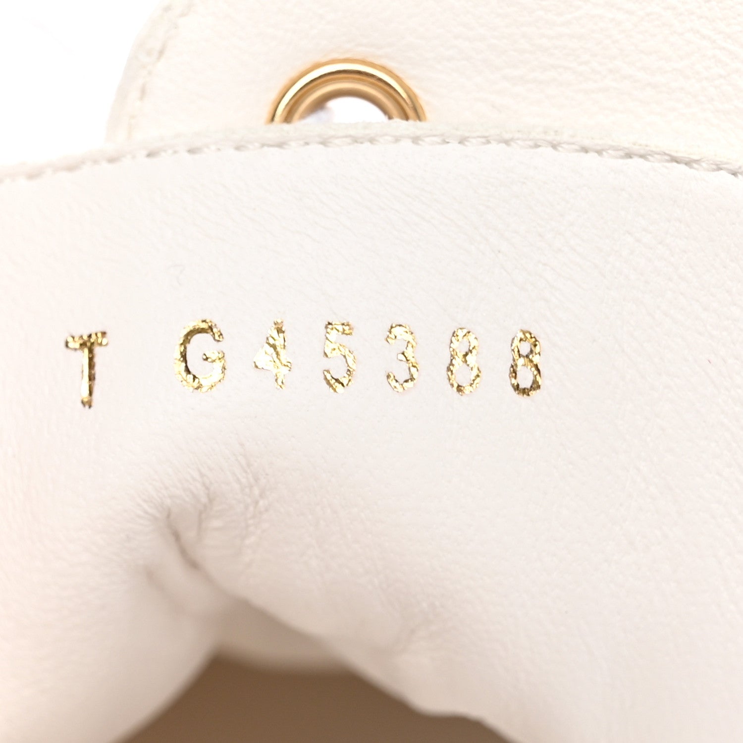 Chanel Lambskin Quilted Lace Up Wedge Combat Boots 37.5 White 7 of 18