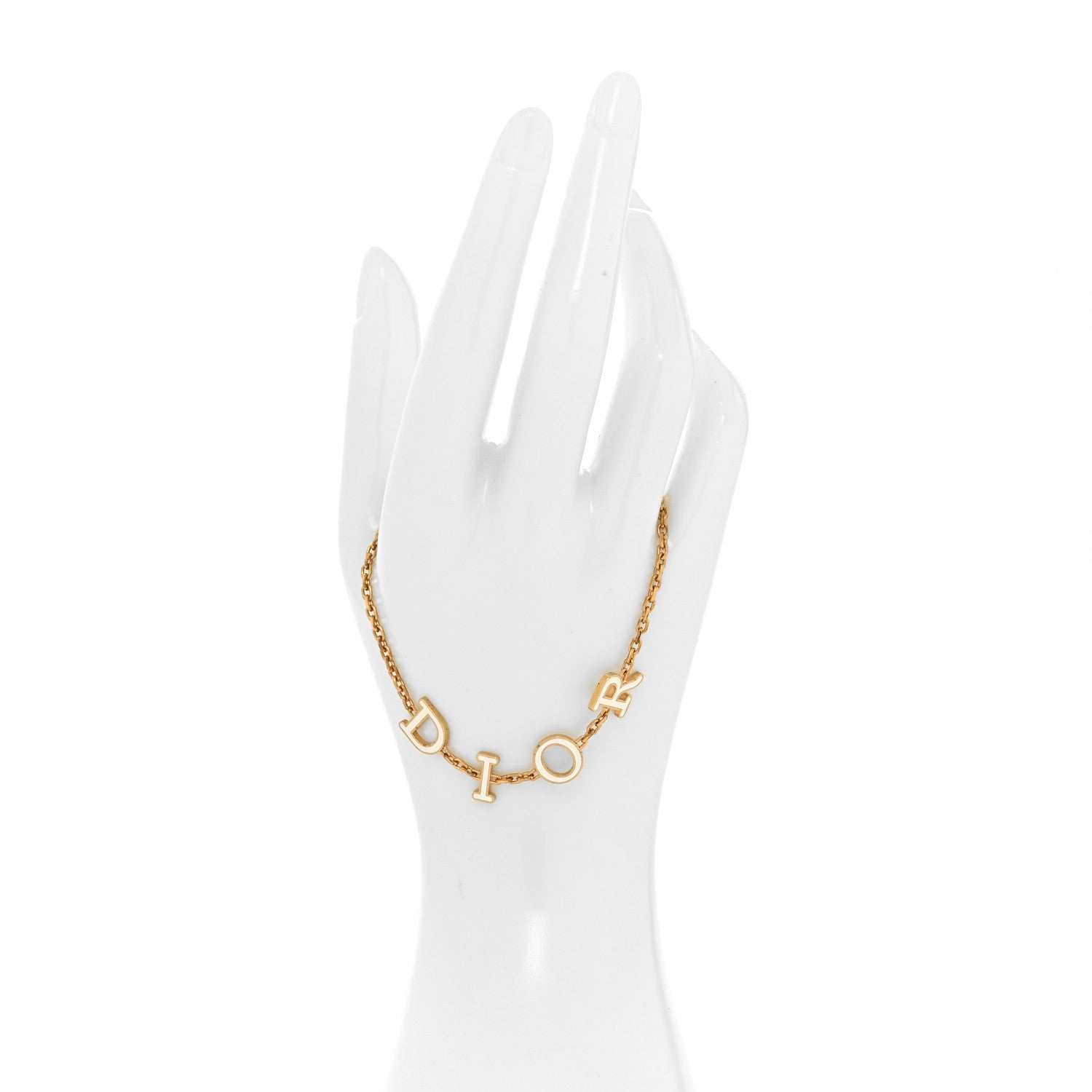 Christian Dior Metal Enamel Dio(r)evolution Bracelet Gold 2 of 5