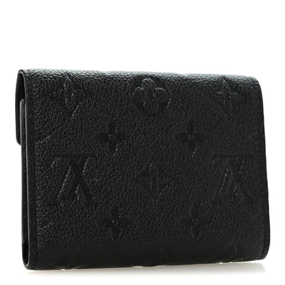 Louis Vuitton Empreinte Victorine Wallet Black 3 of 8