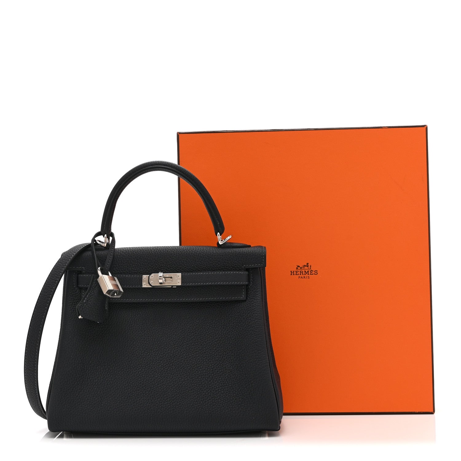 Hermes Togo Kelly Retourne 25 Gris Misty 11 of 11