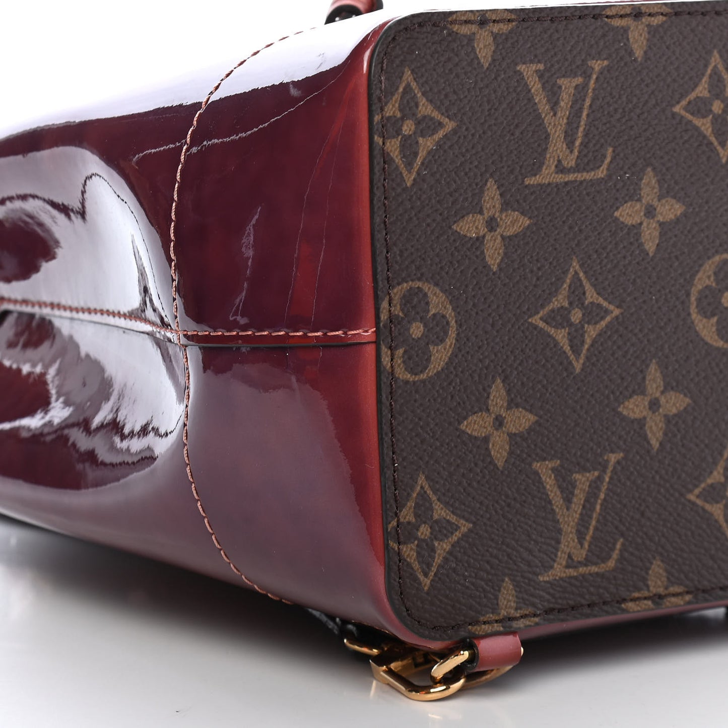Patent Monogram Hot Springs Backpack Vieux Rose