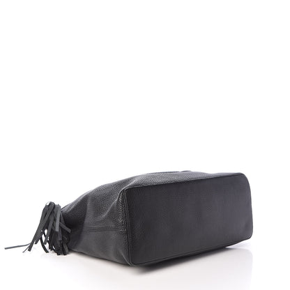Gucci Pebbled Calfskin Large Soho Hobo Black 4 of 10