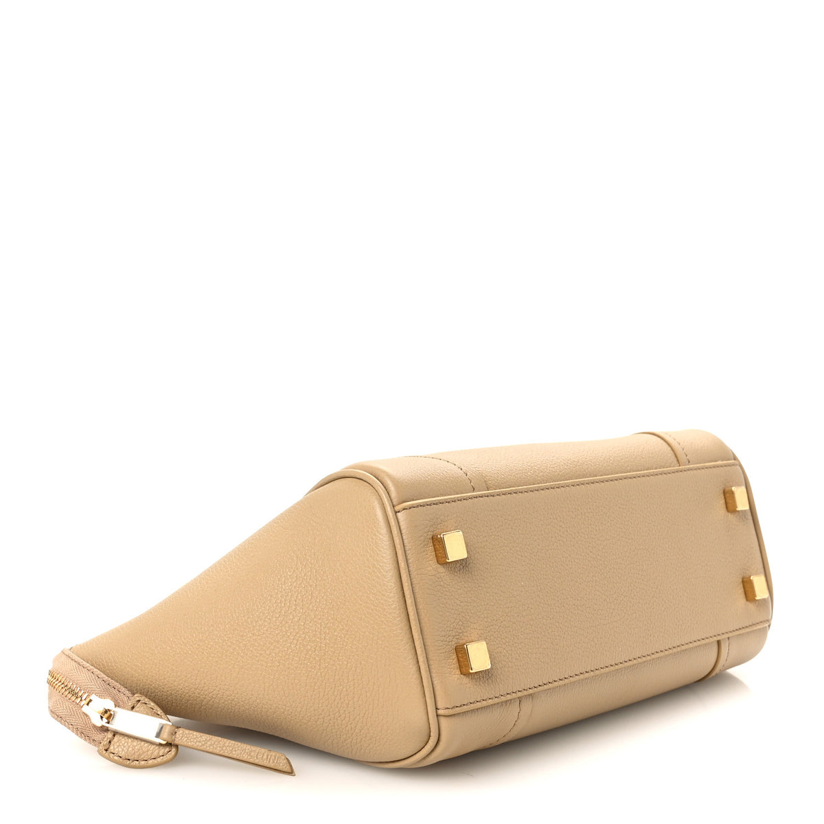 Grained Calfskin Little New Luggage Sandcastle