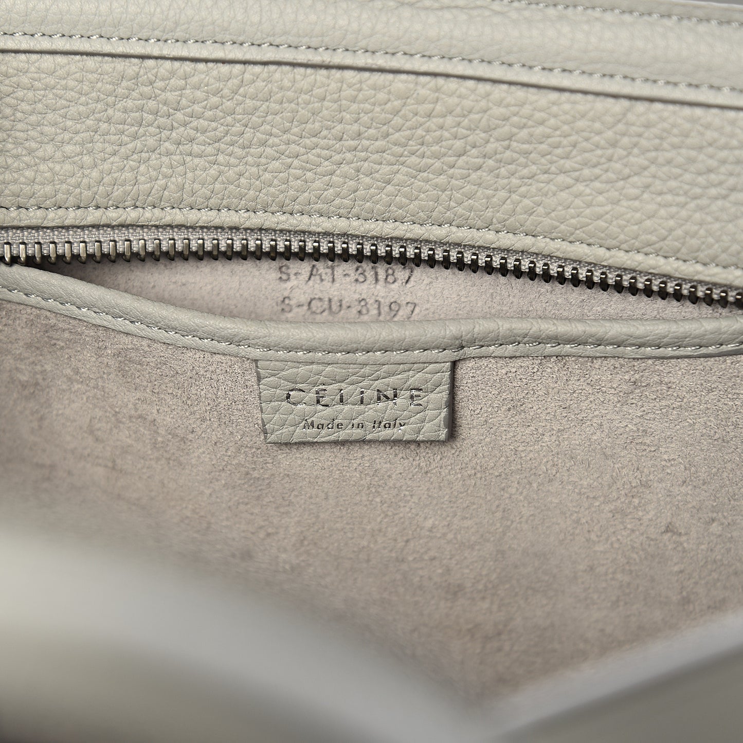 Drummed Calfskin Nano Luggage Lune