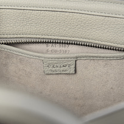 Celine Drummed Calfskin Nano Luggage Lune 5 of 11