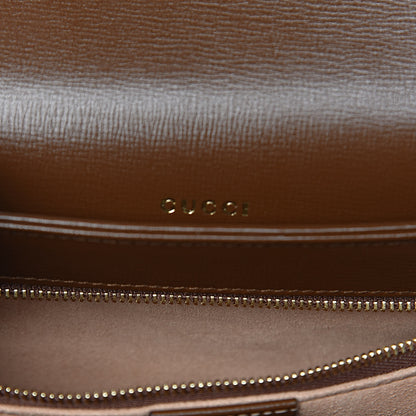 Gucci Azalea Calfskin Horsebit 1955 Shoulder Bag Brown Sugar 7 of 11
