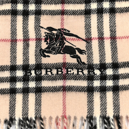 Burberry Wool Vintage Check Scarf Beige 3 of 5