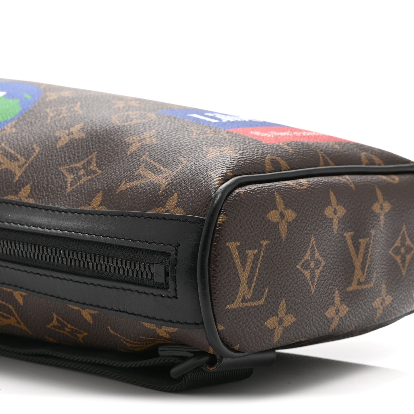 Monogram Chalk Sling Bag Marron