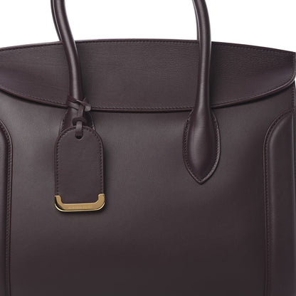 Alexander McQueen Sweet Calfskin Heroine 35 Burgundy 8 of 10