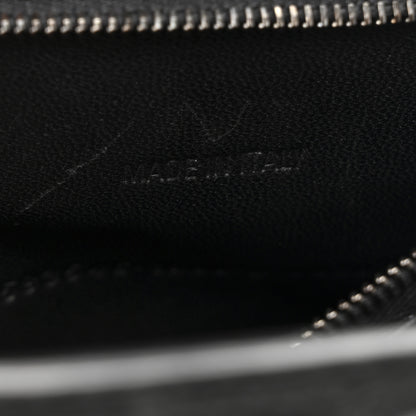 Balenciaga Nappa BB Monogram Embossed Small Hourglass Top Handle Bag Black 7 of 12