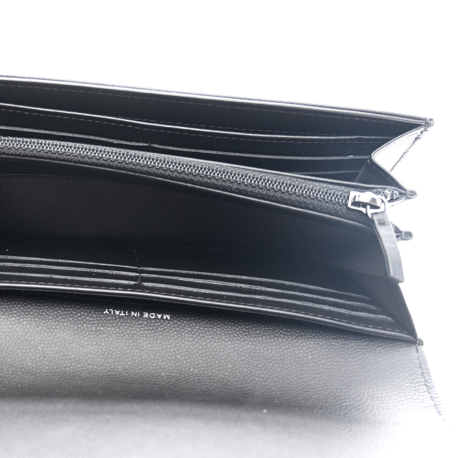Chanel Caviar Envelope Long Wallet Black 6 of 10