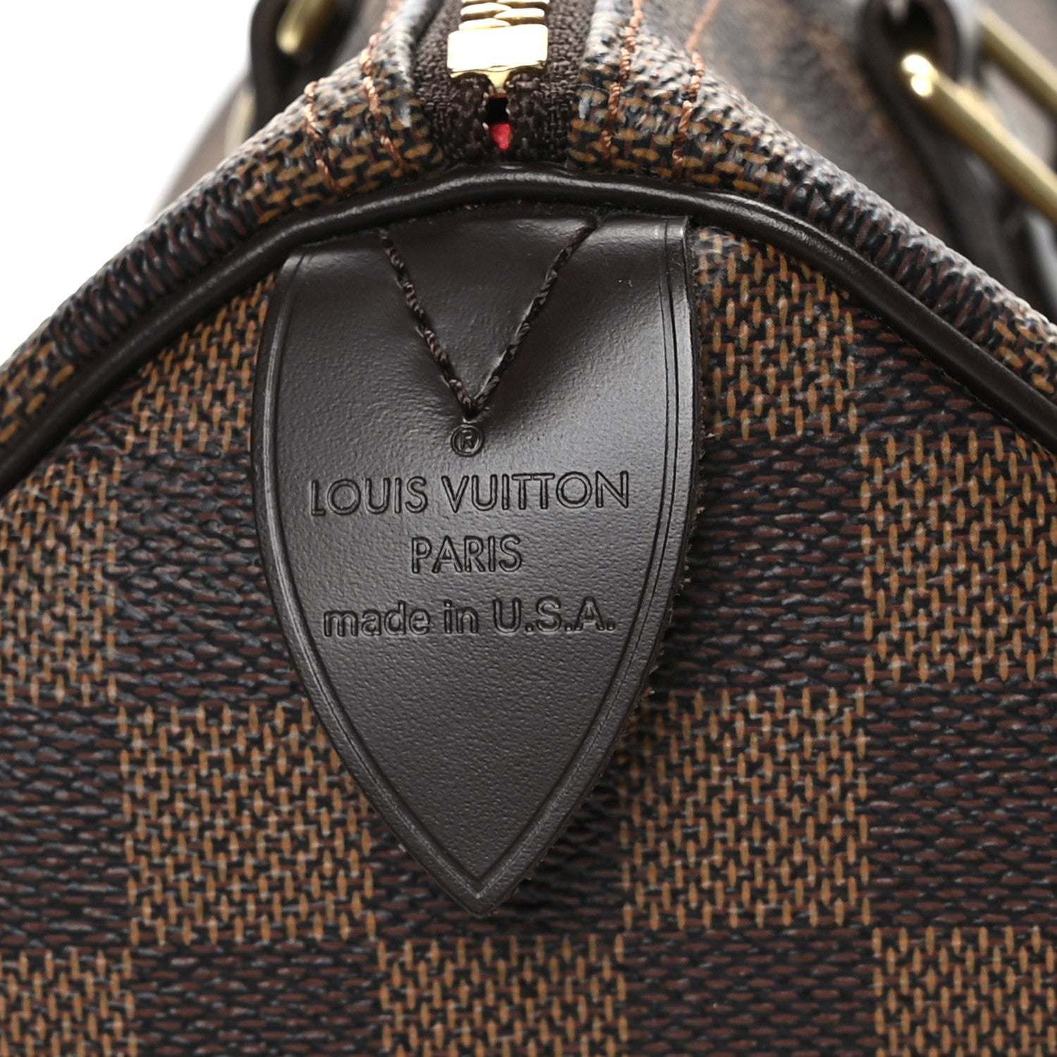Louis Vuitton Damier Ebene Speedy 30 7 of 11
