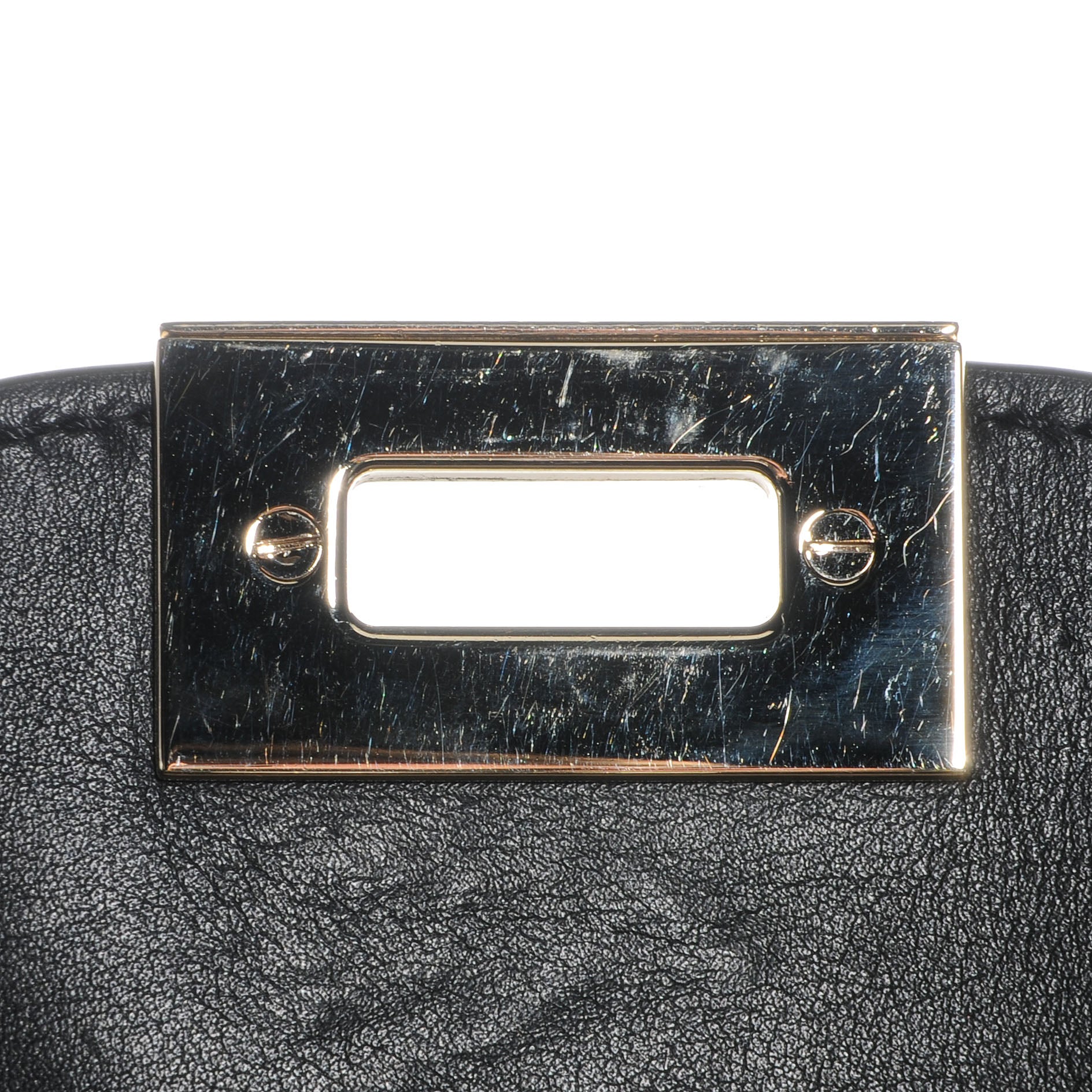Valentino Garavani Vitello Medium Rockstud Tote Black 9 of 9