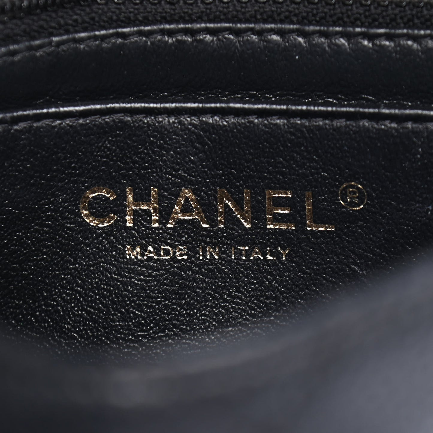 Caviar Quilted Mini Square Flap Black