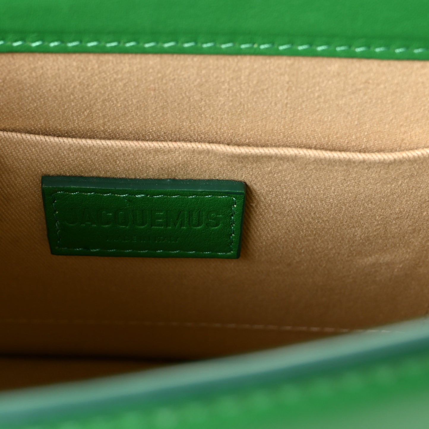 Calfskin Le Grand Chiquito Green