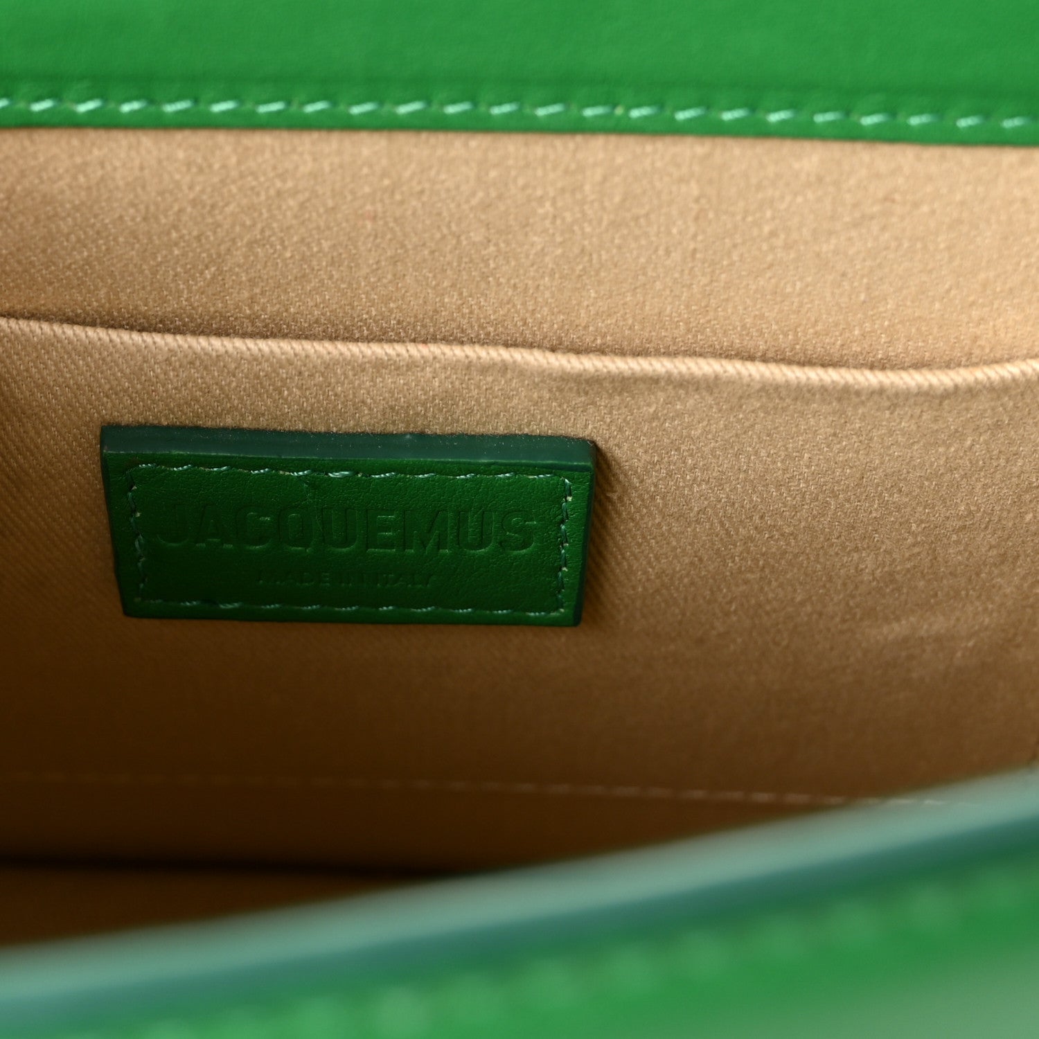 Jacquemus Calfskin Le Grand Chiquito Green 6 of 9