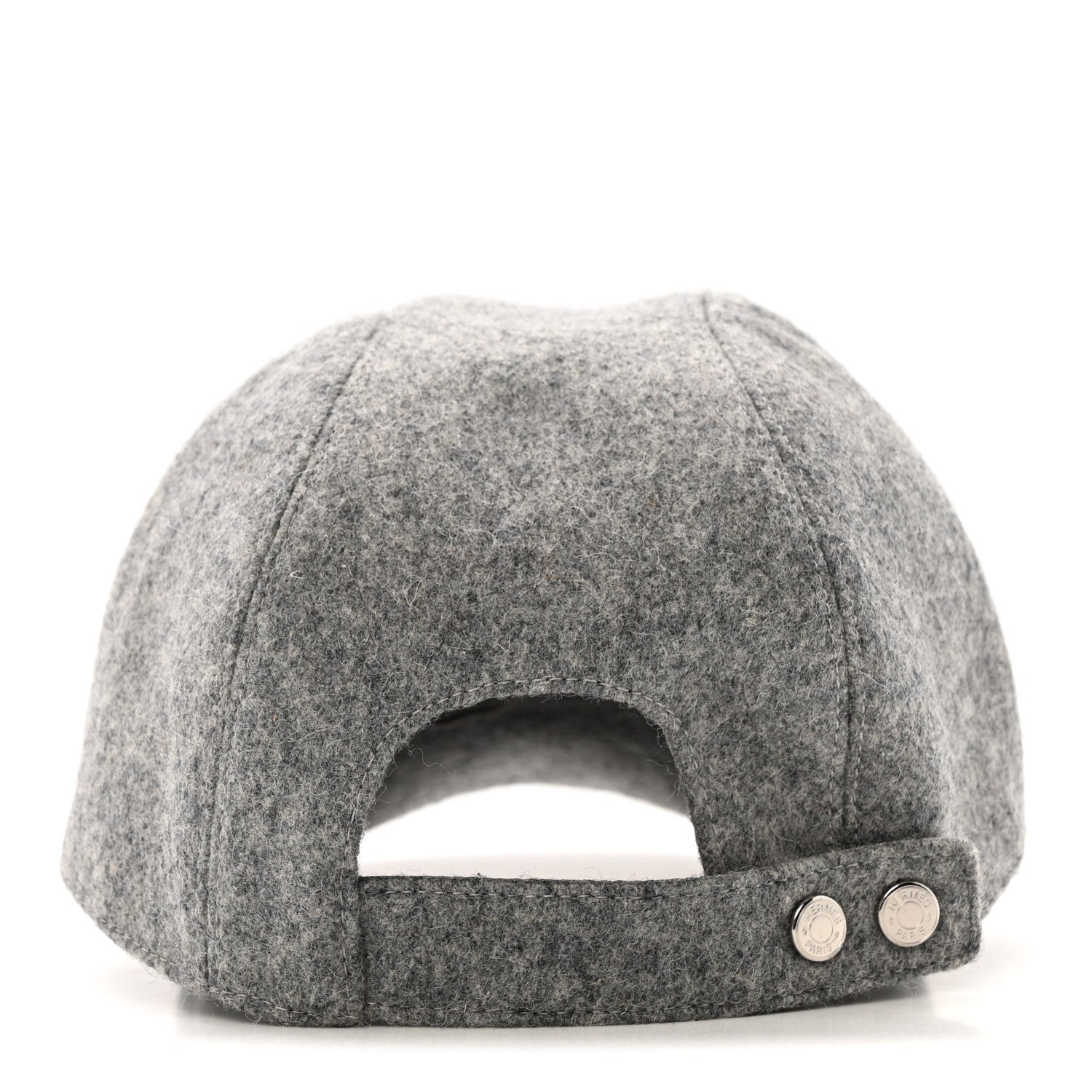 Hermes Wool Davis Varsity Hat 58 Gris Clair 6 of 11