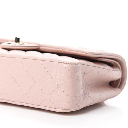Chanel Caviar Quilted Medium Double Flap Light Pink 7 of 11