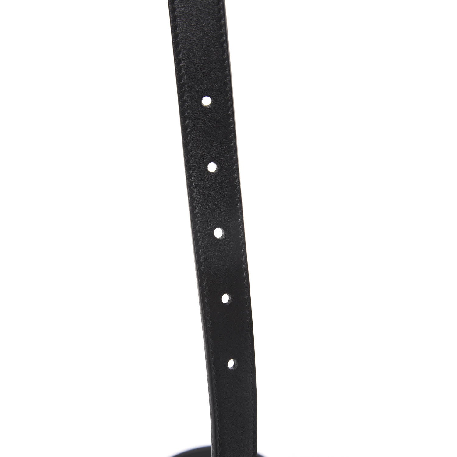 Gucci Calfskin Double G 20mm Belt 95 38 Black 4 of 5