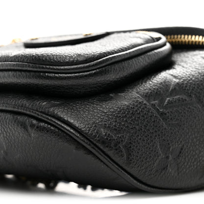 Louis Vuitton Empreinte Mini Bumbag Black 9 of 9