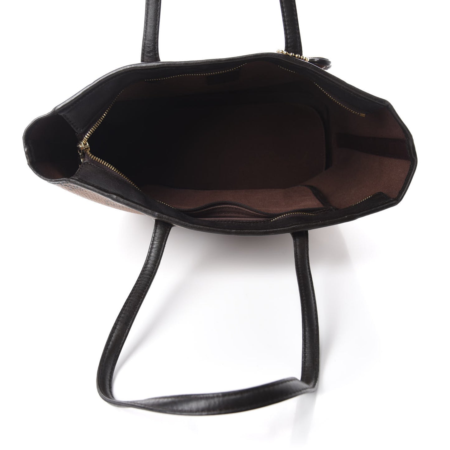Visetos Dog Bone Shopper Tote Brown