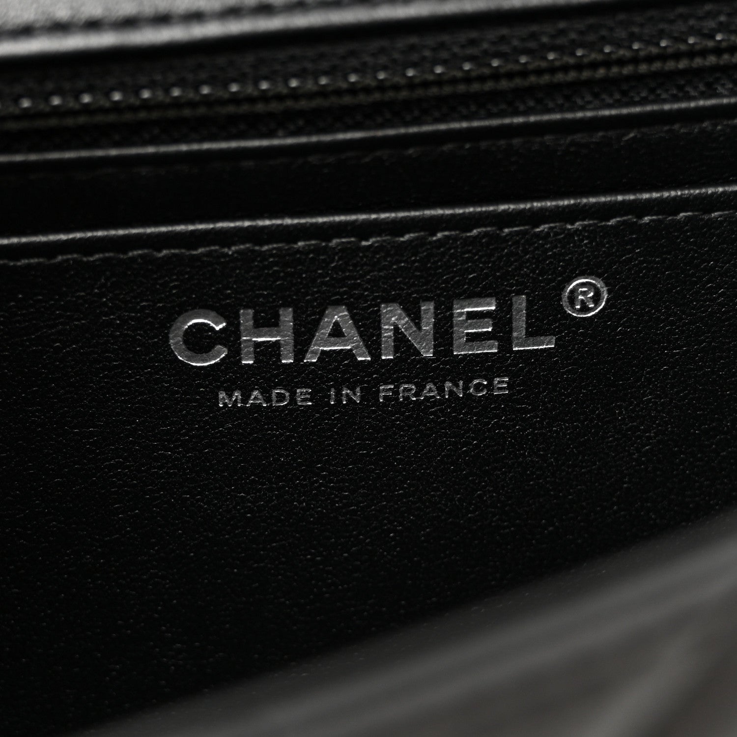 Chanel Lambskin Quilted Mini Rectangular Flap Black 6 of 11
