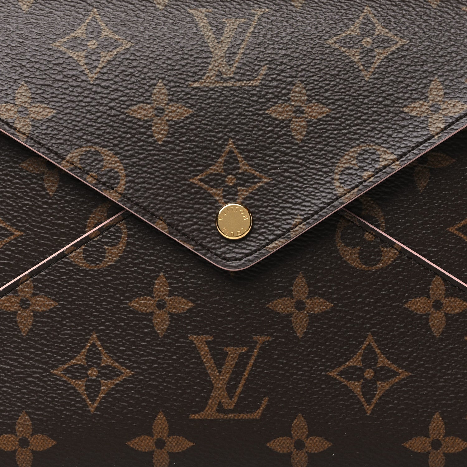 Louis Vuitton Monogram Large Kirigami Pochette Insert Rose Ballerine 7 of 9