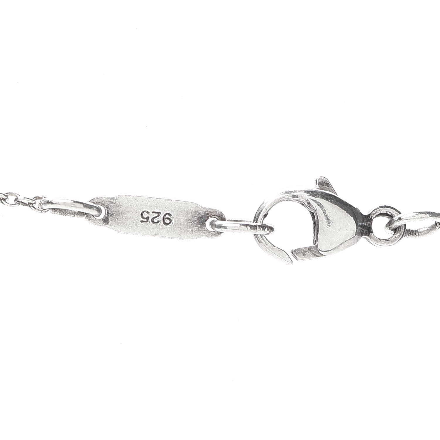 Tiffany Sterling Silver Return to Heart Lock Pendant Necklace 5 of 5