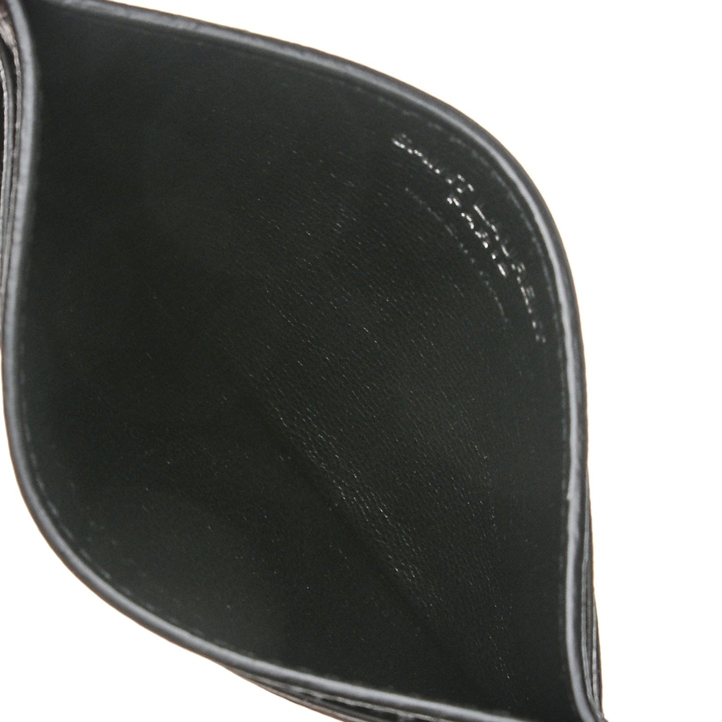 Calfskin Camouflage Monogram Credit Card Case Kaki
