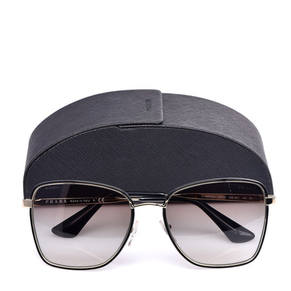 Prada Gradient Sunglasses SPR 52S Black Gold 9 of 9
