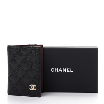 Chanel Caviar Quilted Card Holder Wallet Black 8 of 8