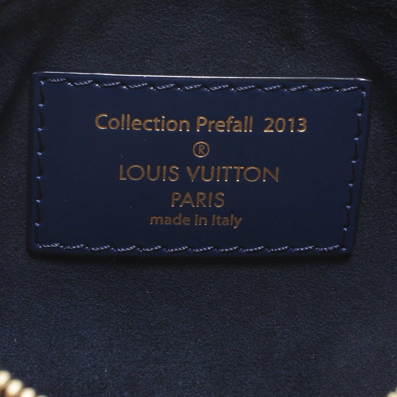 Louis Vuitton Damier Paillettes Mini Pochette Blue 7 of 8