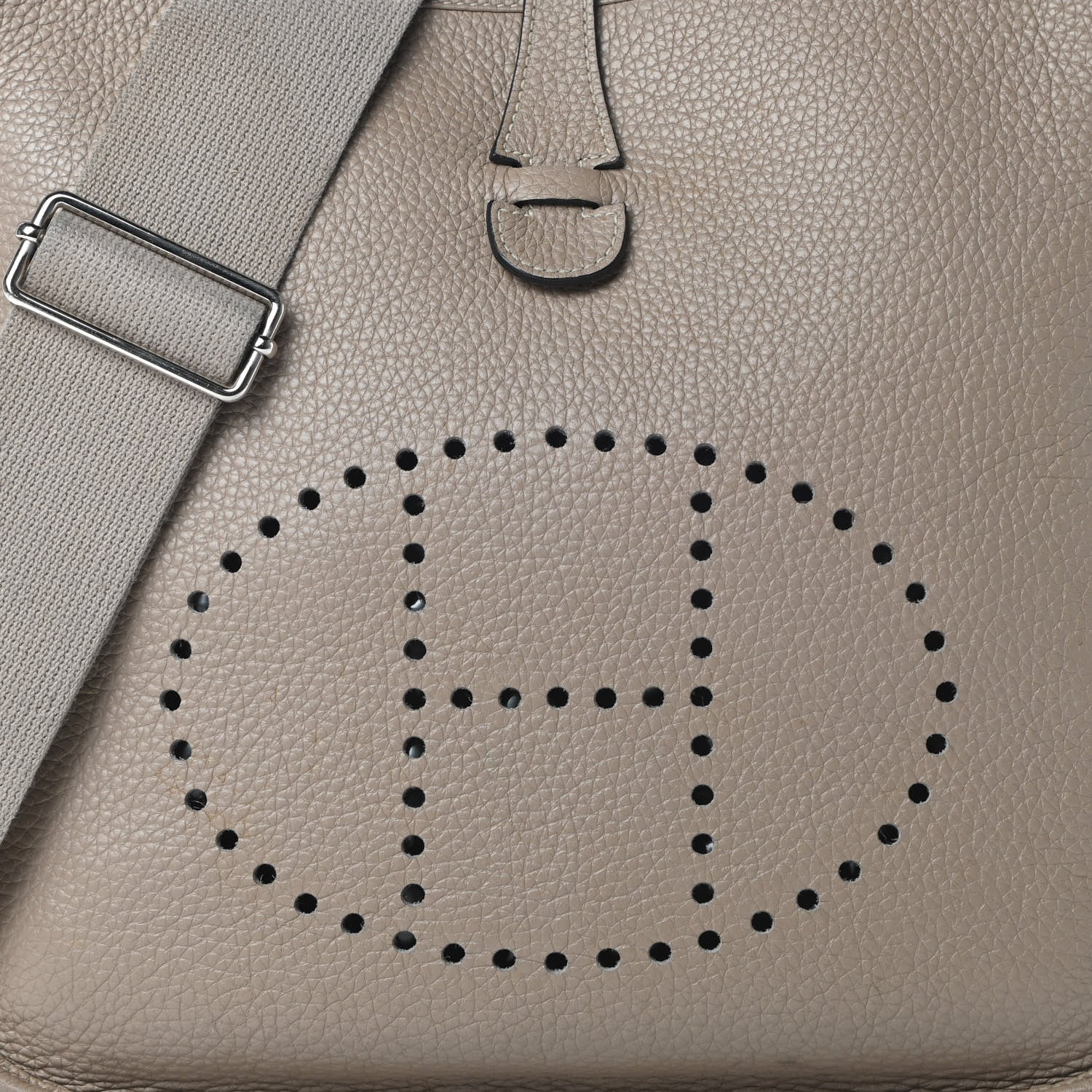 Hermes Taurillon Clemence Evelyne III PM Gris Tourterelle 8 of 14