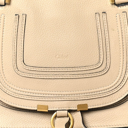 Chloe Calfskin Small Marcie Satchel Root Beige 7 of 9