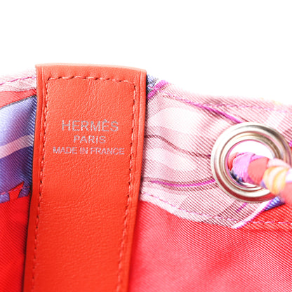 Hermes Silk Swift Flamingo Party Soie Cool Small Capucine 6 of 9