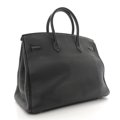 Hermes Togo Birkin 35 Black 3 of 11