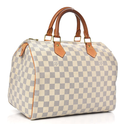Louis Vuitton Damier Azur Speedy 30 3 of 16