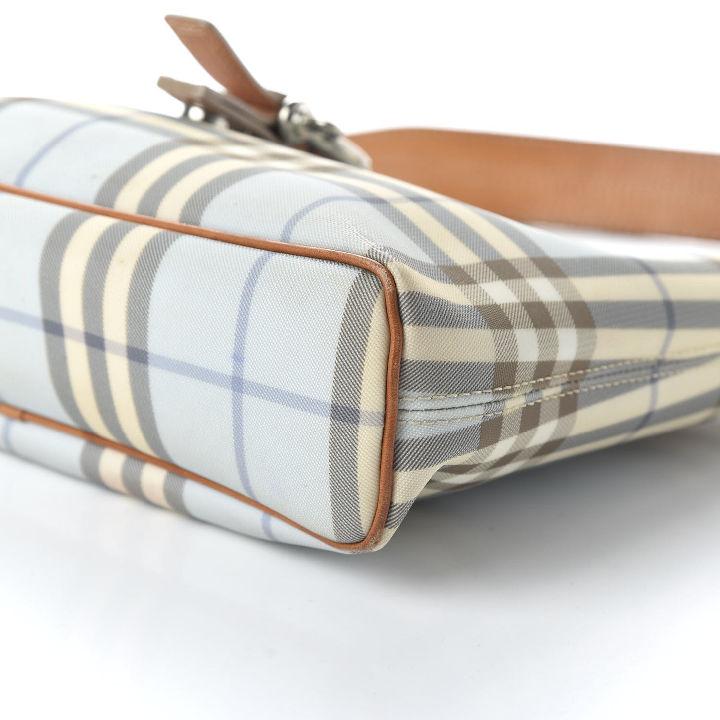 House Check Shoulder Bag Blue