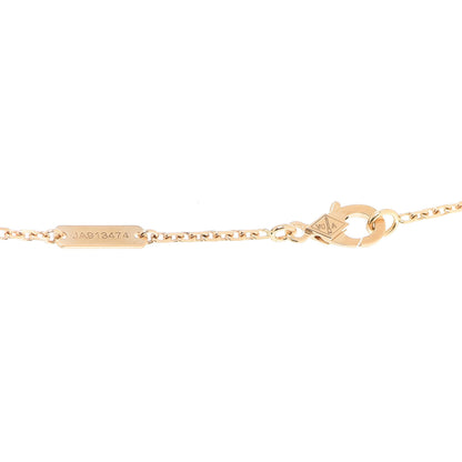Van Cleef & Arpels 18K Yellow Gold Diamond Large Frivole Pendant Necklace 5 of 6