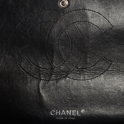 Chanel Patent Quilted Maxi Double Flap Black 7 of 9