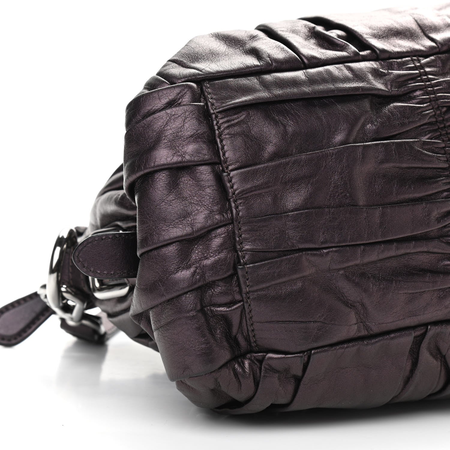 Prada Nappa Gaufre Shopping Satchel Ribes 8 of 9