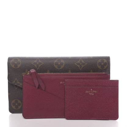 Louis Vuitton Monogram Jeanne Wallet Fuchsia 3 of 7