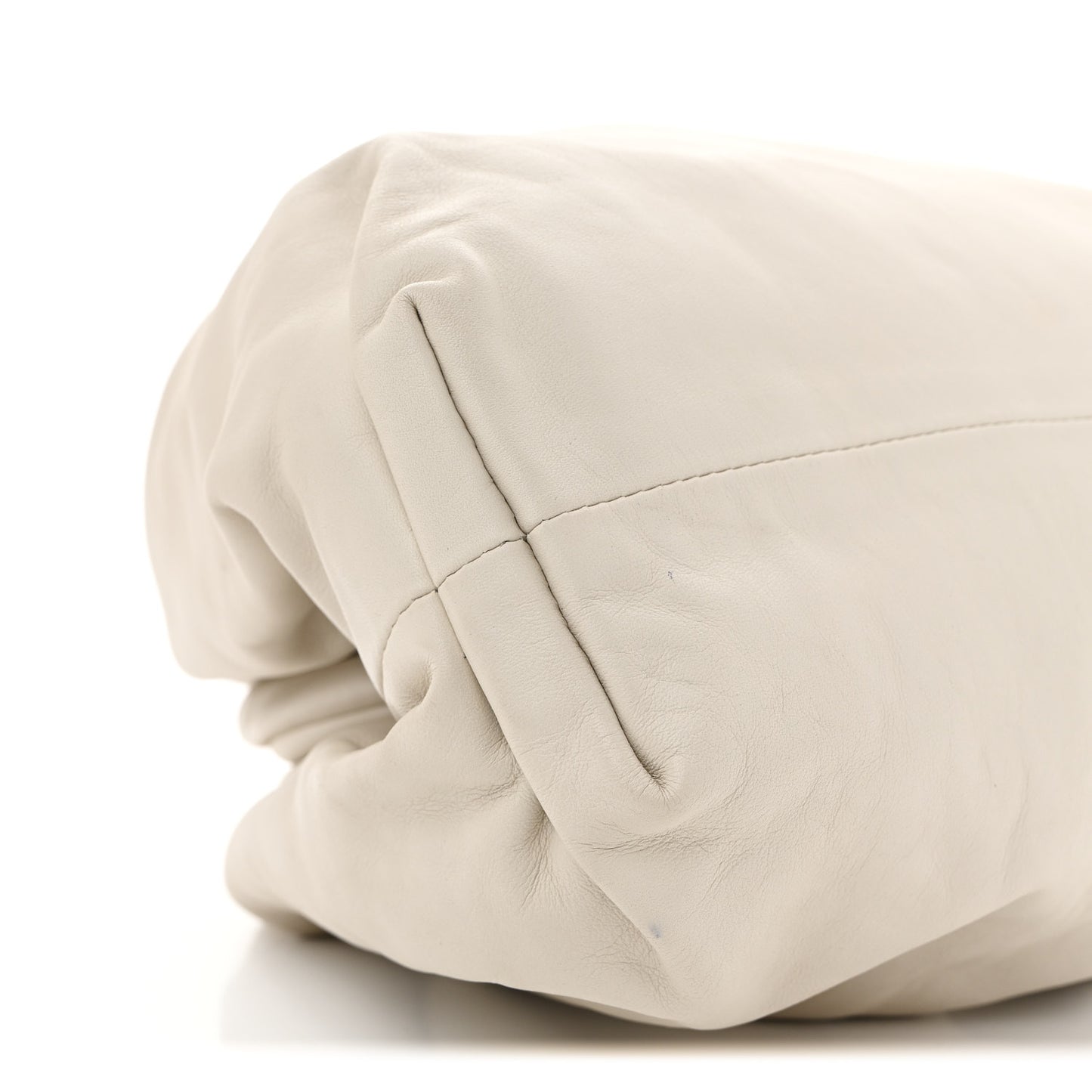 Smooth Butter Calf The Pouch Oversized Clutch Plaster