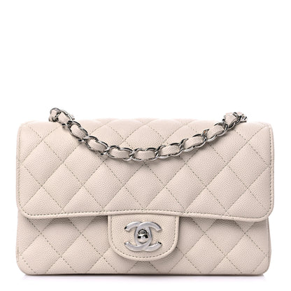 Chanel Caviar Quilted Mini Rectangular Flap Light Beige 1 of 7