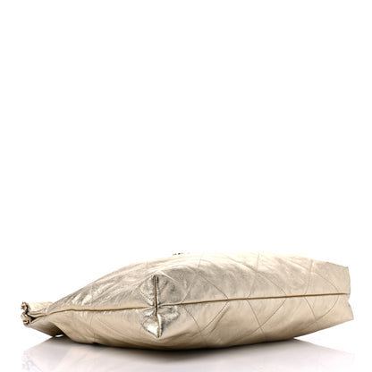 Chanel Metallic Calfskin Quilted Chanel 22 Golden 5 of 10