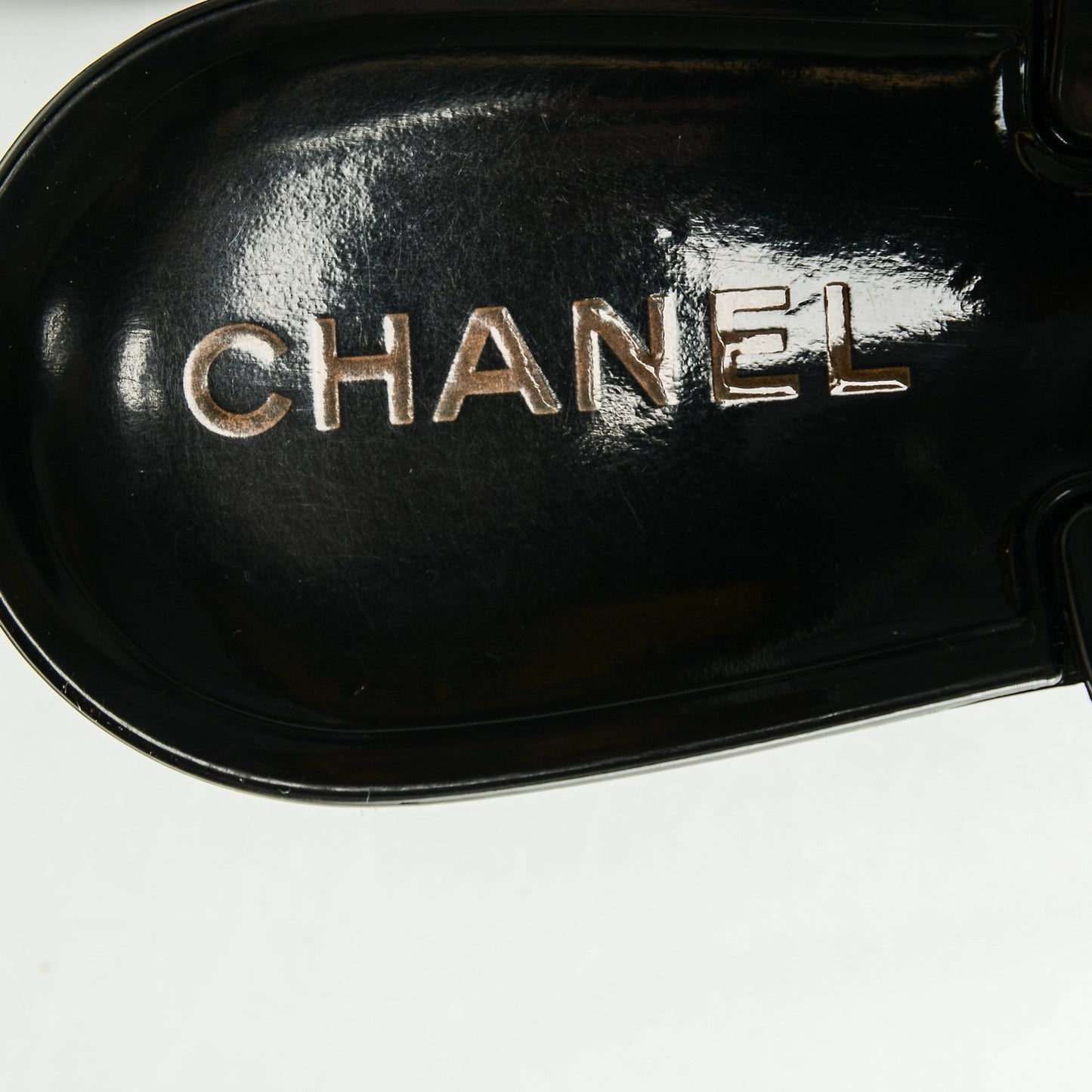 Jelly Camellia Thong Sandals 39 Black Ivory