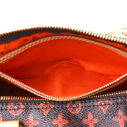 Louis Vuitton Catogram Speedy Bandouliere 30 Marron 6 of 13