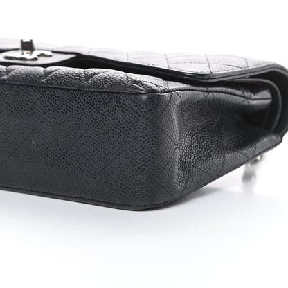 Chanel Caviar Quilted Medium Double Flap Black 10 of 19