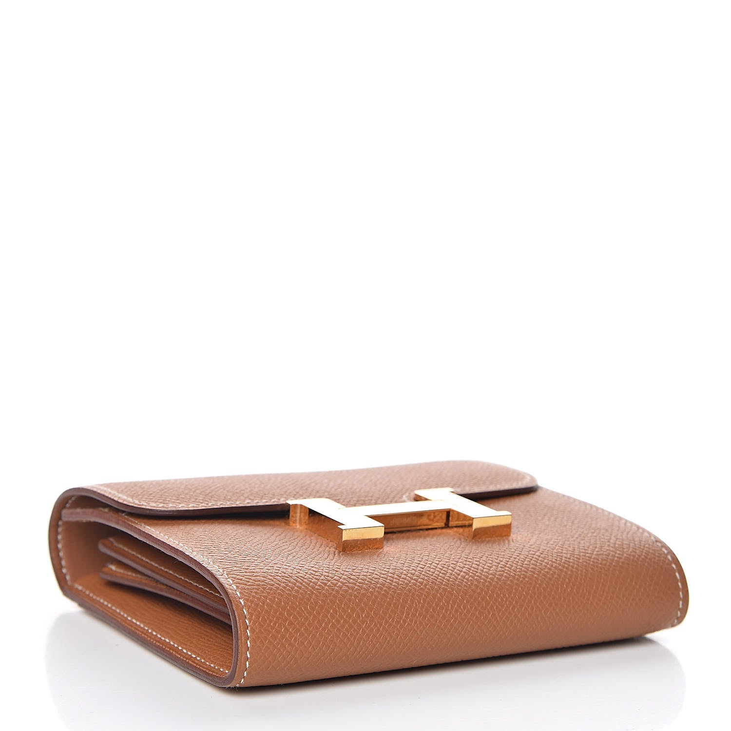 Hermes Epsom Constance Short Wallet Gold 4 of 9